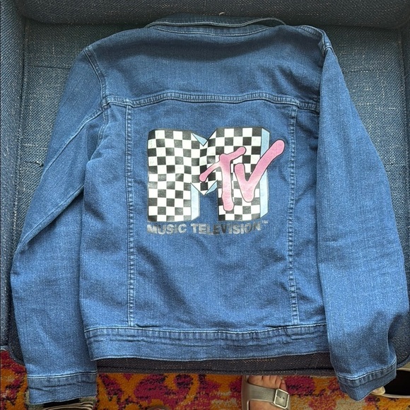 MTV Jackets & Blazers - MTV Blue Denim Jacket